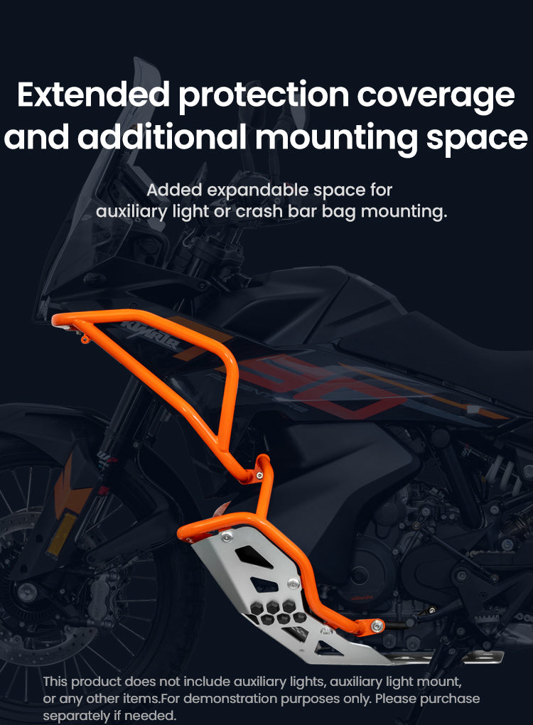 Free up space for paramotor lights and bags