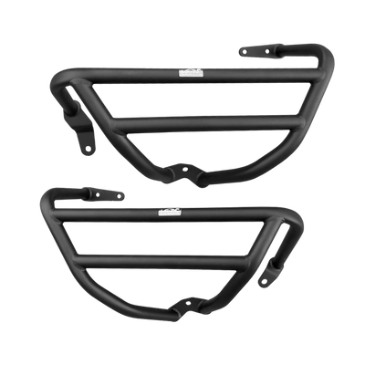 Set completo crash bar LOBOO CHG34 nero per Honda Gold Wing GL1800: 2 crash bar inferiori, destra e sinistra
