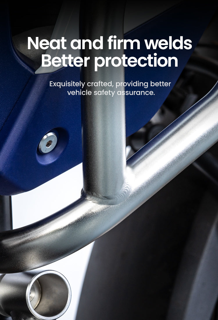 Choose stainless steel if you ride through mud and fording crossings
