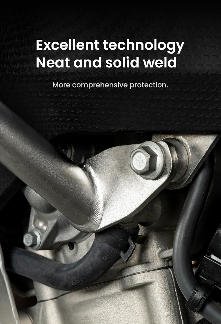 Inspect the welds at the joints