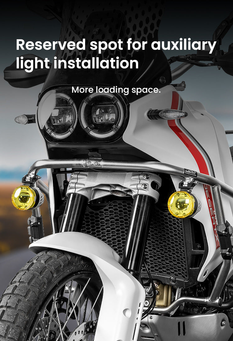 Add the spotlights at the designated points