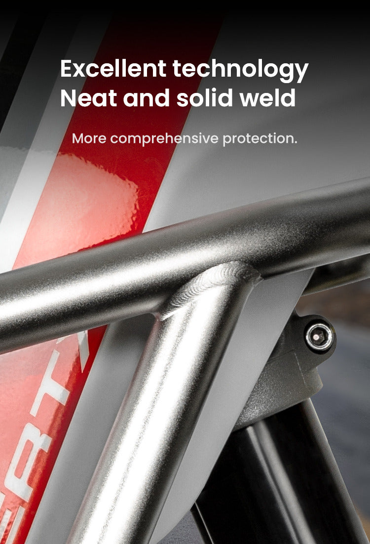 Choose stainless steel if the motorcycle stays outdoors