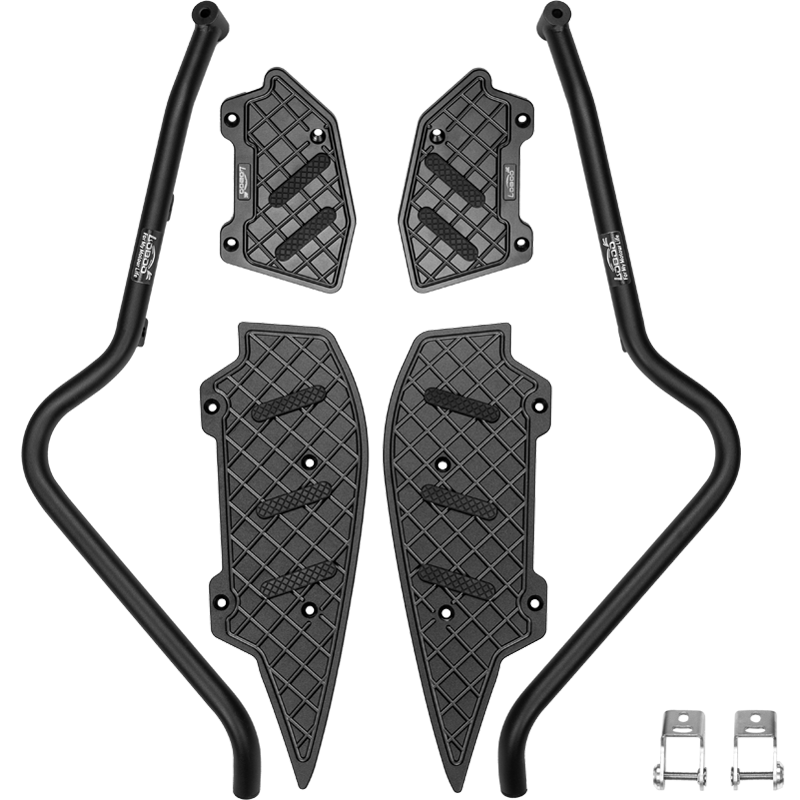Choose the finish: visible silver or matte black