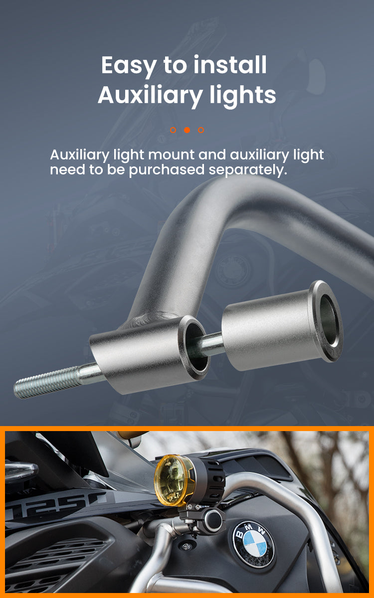 Add spotlights to an existing mount