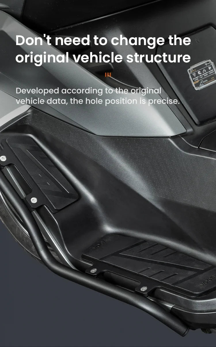 No changes to the scooter's structure