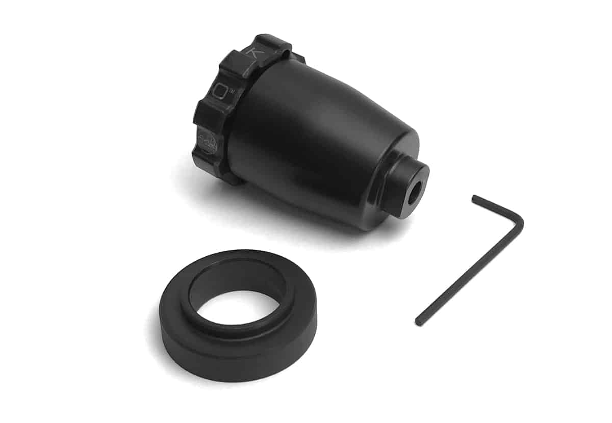 Kit cruise control Kaoko CAPO per Aprilia ETV 1000 Caponord 2004–2007 con paramani originali