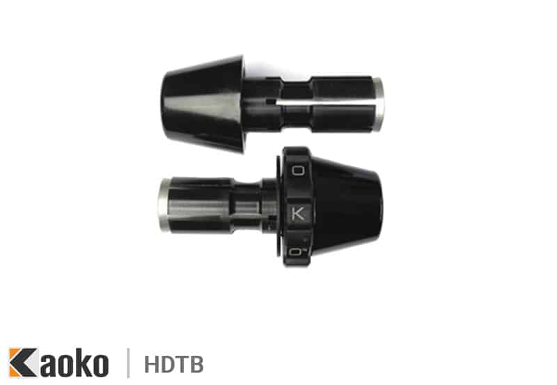 Kit cruise control Kaoko HDTB per Harley-Davidson, nero a siluro, manubrio originale