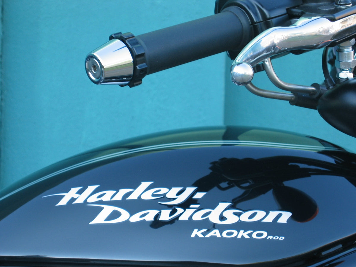 Montaggio del cruise control Kaoko HDTC sul manubrio destro