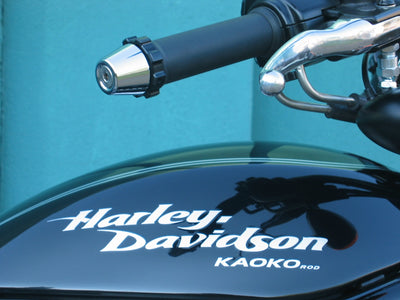 Montaggio del cruise control Kaoko HDTC sul manubrio destro