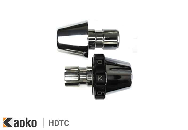 Kit cruise control Kaoko HDTC per Harley-Davidson, cromato a siluro, manubrio originale