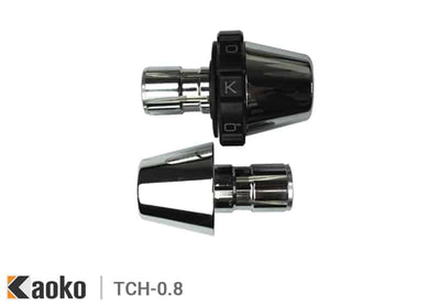Kit cruise control Kaoko TCH-0.8 cromato per Honda Shadow 750 e VTX1300