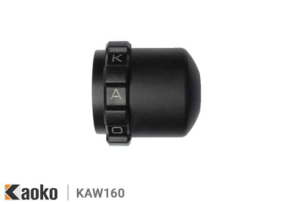 Cruise control per Kawasaki Z1000SX con contrappesi originali da 37,8 mm
