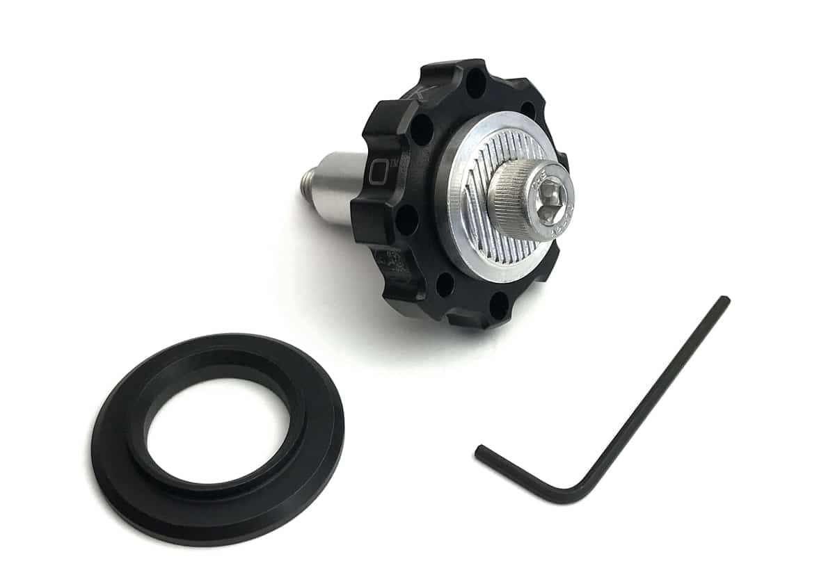Kit cruise control Kaoko KTMAD per KTM 790, 890, 1090 e 1290 Adventure con paramani originali