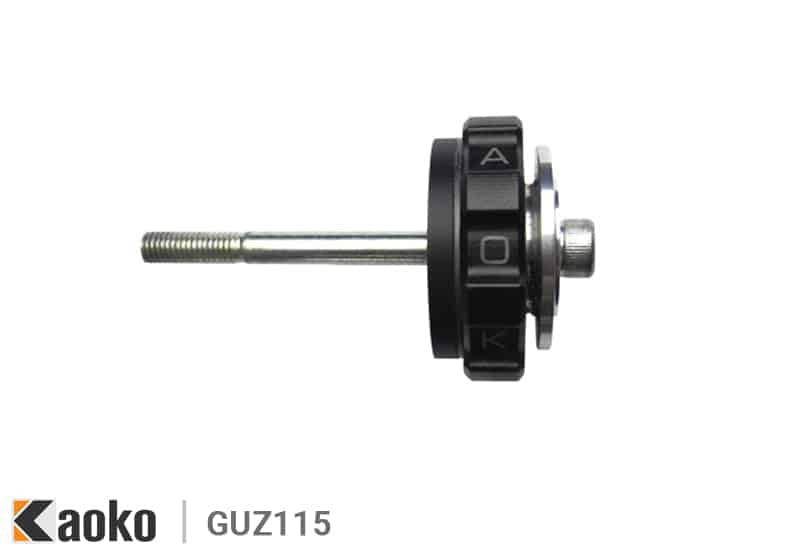 Kit cruise control Kaoko GUZ115 per Moto Guzzi V7 Racer e V7 III Carbon con specchi originali