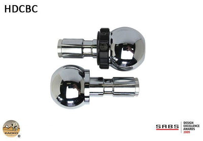 Cruise control moto HD con manubrio OEM 1" (25,4mm) terminale Cannonball cromato - ENDURRAD