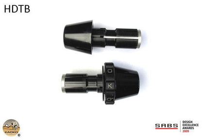 Cruise control moto Kaoko HD con manubrio OEM 1" (25,4mm) solo lato dx "Torpedo" nero - ENDURRAD