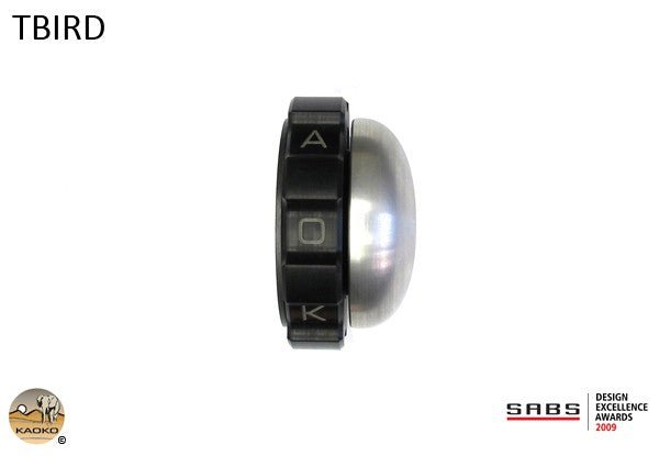 Cruise control moto Kaoko TRIUMPH THUNDERBIRD 1600 upto '10 (con terminale manubrio OEM in alluminio) - ENDURRAD