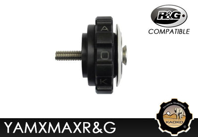 Cruise control moto YAMAHA XMAX 300 Scooter '17- - 125 - 400 '18 con bar end R&G