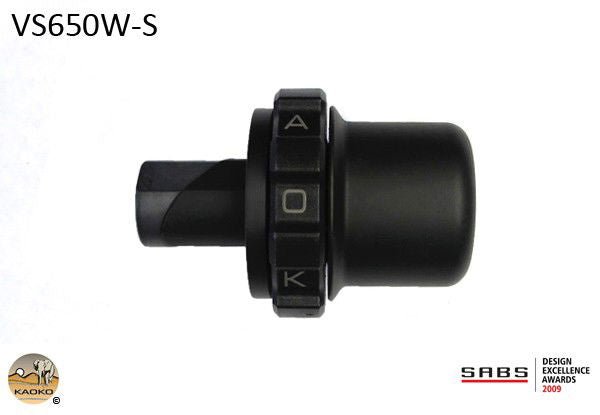 Cruise control per moto SUZUKI DL 650 V - Strom (senza paramani OEM e con o senza manopole riscaldate) - ENDURRAD