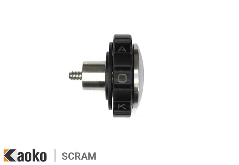 Kit cruise control Kaoko SCRAM per Triumph Scrambler 900 e Bonneville SE con cerchi in lega