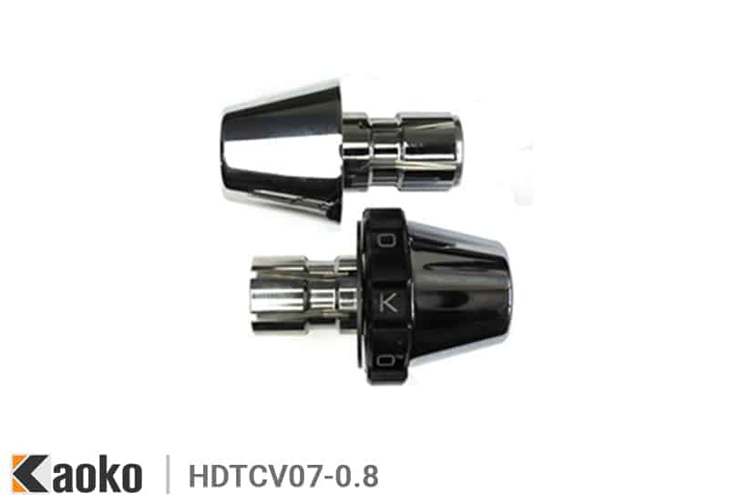 Kit cruise control Kaoko HDTCV07-0.8 per Victory 2006–2007, cromato a siluro