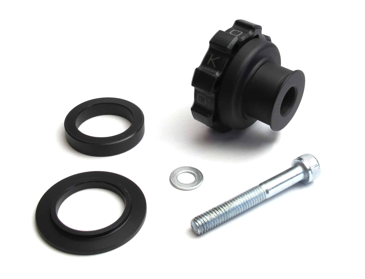 Kit cruise control Kaoko YAM500CRG per Yamaha FJR1300, YZF-R1, YZF-R6 e MT-09 con specchi CRG