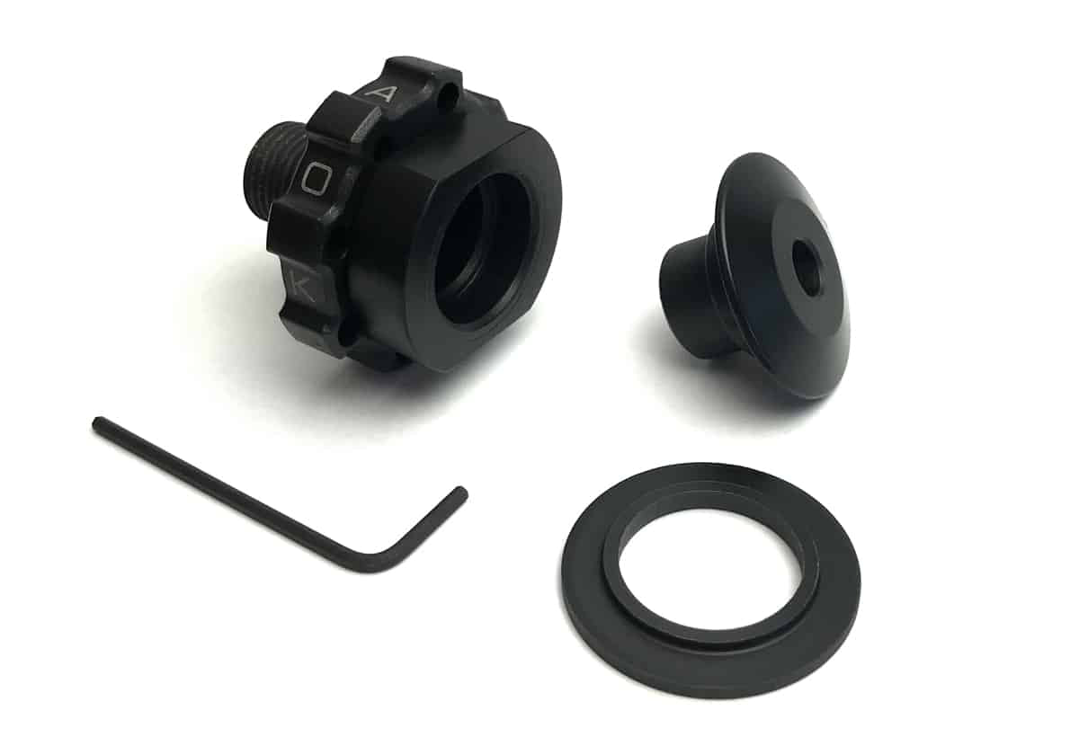Kit cruise control Kaoko KBB110 per Yamaha XT660Z Ténéré con paramani Barkbusters