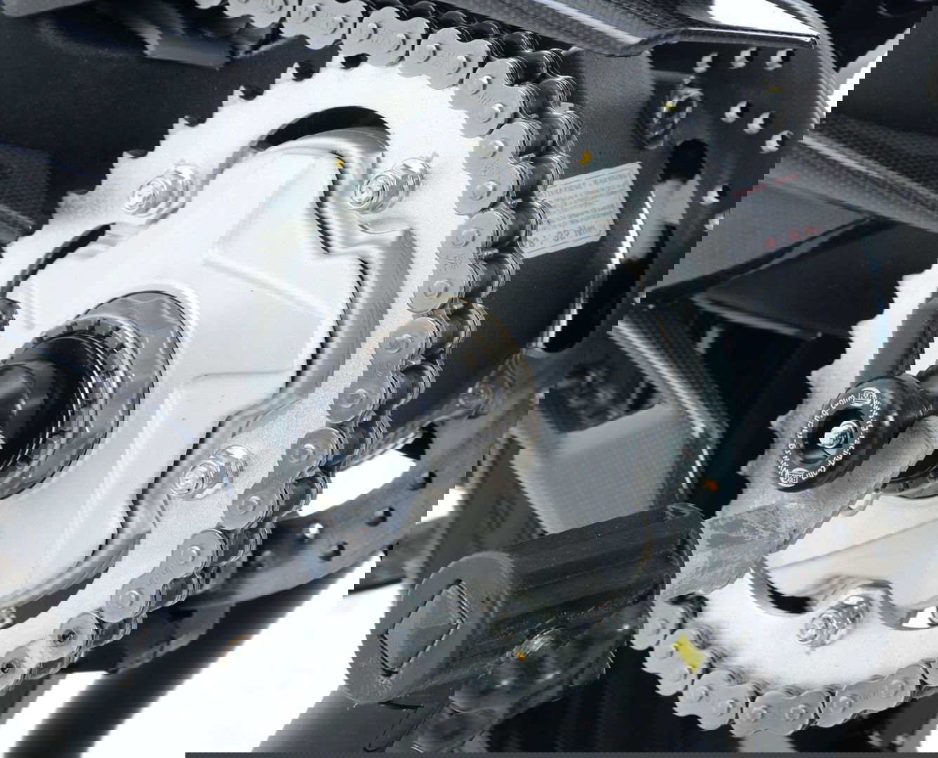 Cursori perno ruota posteriore, MV Agusta F3 (675/800) / F4 1000R / F4RR / F4RC / Brutale 675/800/910 / Rivale 800 / Dragster 80