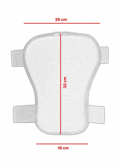 Cuscino memory foam salvachiappe nero tipo B - ENDURRAD
