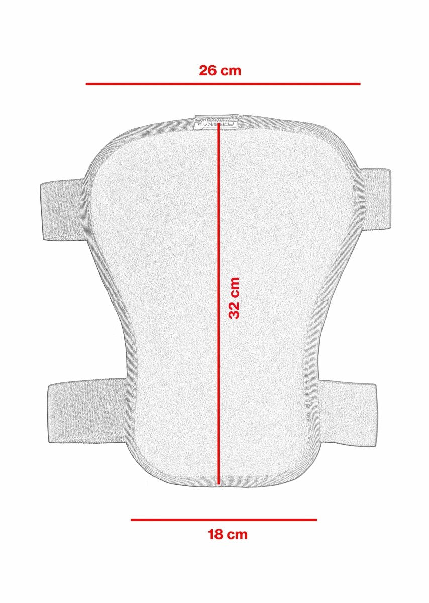 Cuscino memory foam salvachiappe nero tipo B - ENDURRAD