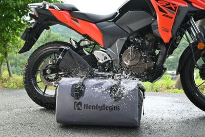 Daytona Borsa da Sella HenlyBegins 40L DH - 722 - Resistente all’Acqua, Nero Grigio Giallo - ENDURRAD