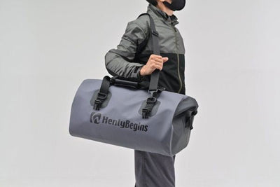Daytona Borsa da Sella HenlyBegins 40L DH - 722 - Resistente all’Acqua, Nero Grigio Giallo - ENDURRAD