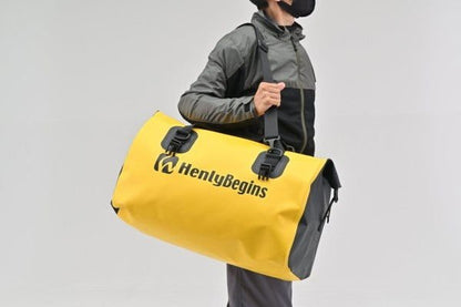 Daytona Borsa da Sella HenlyBegins 60L DH - 722 - Resistente all’Acqua, Grigio Giallo - ENDURRAD