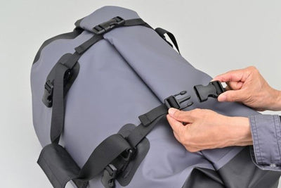 Daytona Borsa da Sella HenlyBegins 60L DH - 722 - Resistente all’Acqua, Grigio Giallo - ENDURRAD