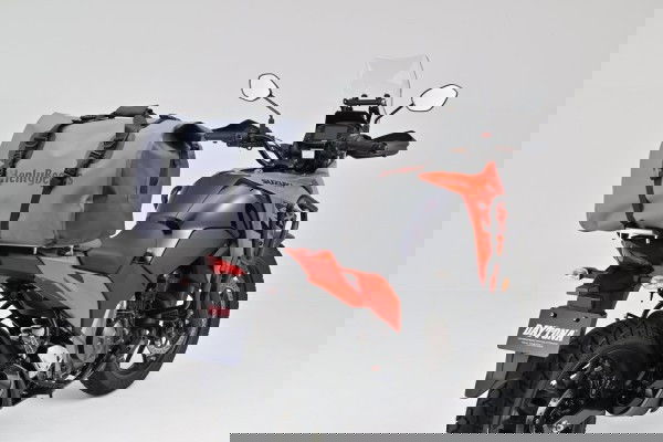 Daytona Borsa da Sella HenlyBegins 60L DH-722 - Resistente all’Acqua, Grigio Giallo