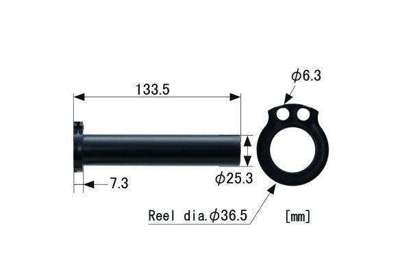 Daytona Manicotto dell’Acceleratore per Kawasaki - 1 Comando Gas Senza Scanalature, 133.5 mm - ENDURRAD