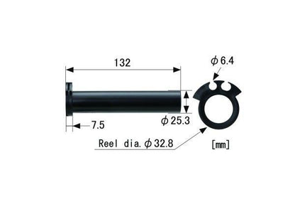 Daytona Manicotto dell’Acceleratore per Yamaha-2 - Comando Gas Senza Scanalature, 132 mm