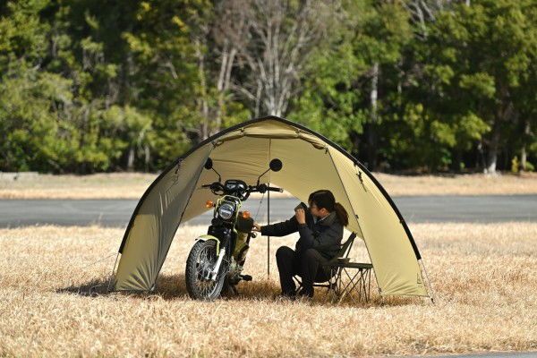 Daytona Pensilina da Campeggio per Tenda "Maehiro Shelter" 330x280x160 cm - Protezione e Comfort Outdoor - Forbikes - ENDURRAD
