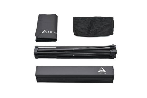 Daytona Tavolo da Campeggio Pieghevole Nero 4 | 37539 - r31727 - ENDURRAD