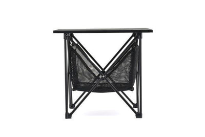 Daytona Tavolo da Campeggio Pieghevole Nero 40x34x36 cm - Compatto e Resistente - Forbikes - ENDURRAD