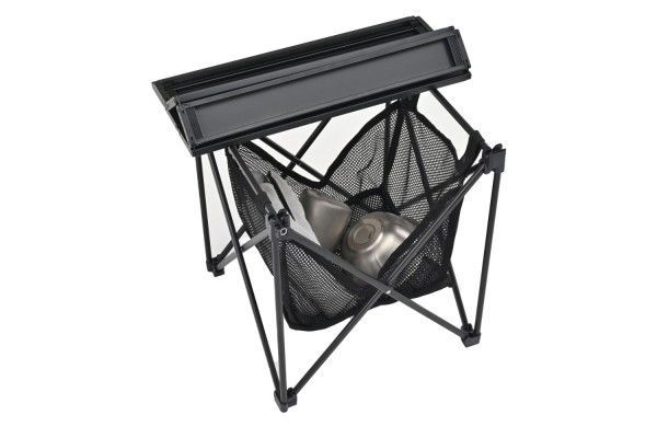 Daytona Tavolo da Campeggio Pieghevole Nero 40x34x36 cm - Compatto e Resistente - Forbikes - ENDURRAD
