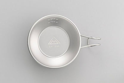 Daytona Tazza da Campeggio "Sierra Cup" in Acciaio Inox - Leggera e Resistente - Forbikes