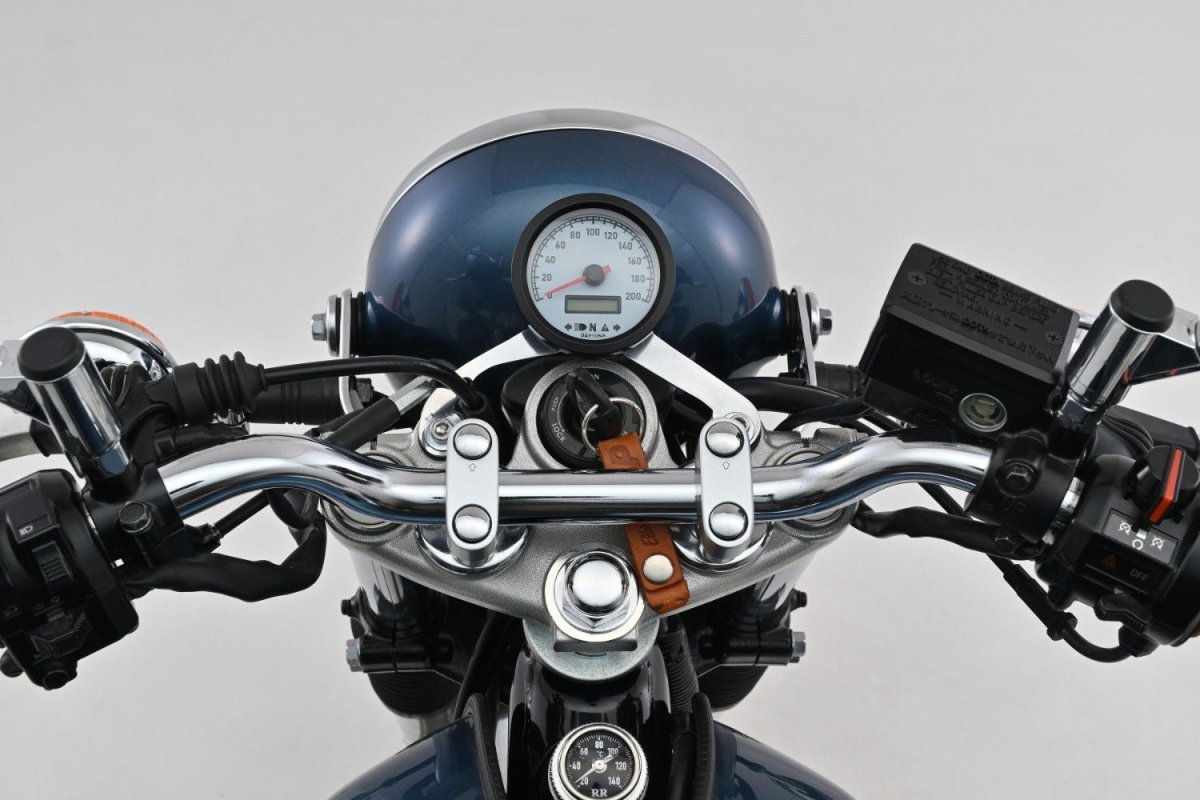 Daytona Velona60‑WP Contachilometri /Contagiri Elettrico – 200 km/h, LED bianco 81443 - ENDURRAD