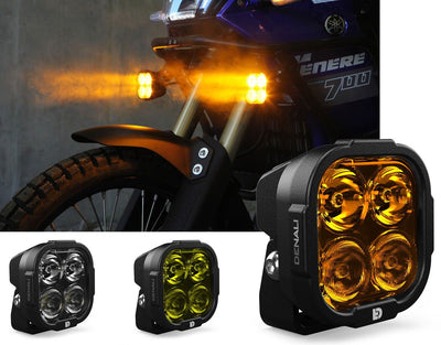 DENALI DL - 4 Faretto con tecnologia DataDim 4 LED Fascio ellittico ibrido - ENDURRAD