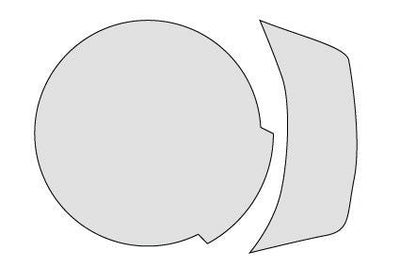 Eazi - Grip Cruscotto Protezione Schermo Moto Honda GB 350 S '25 - ENDURRAD