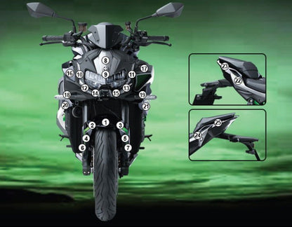 Eazi - Grip Pellicola protettiva per K | EZ - GUARDKAW034A - 50090 - ENDURRAD