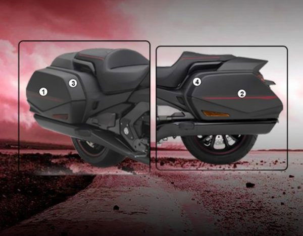 Eazi - Grip Protezione per valigie l | EZ - PANNIERHON002A - 49845 - ENDURRAD