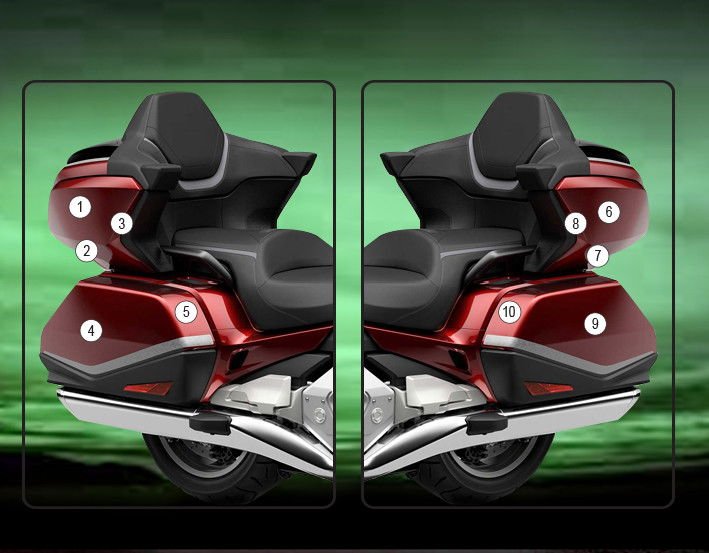 Eazi - Grip Protezione per valigie l | EZ - PANNIERHON003A - 49848 - ENDURRAD