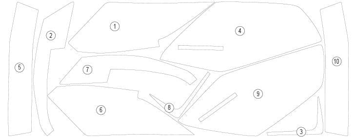 Eazi - Grip Protezione per valigie l | EZ - PANNIERHON003A - 49848 - ENDURRAD