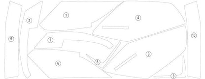 Eazi - Grip Protezione per valigie laterali Honda GOLDWING '21 - ENDURRAD